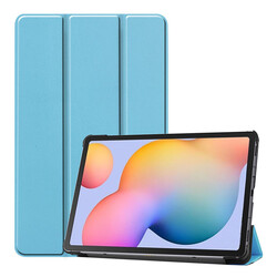 Galaxy Tab S7 FE LTE (T737-T736-T733-T730) Zore Smart Cover Standlı 1-1 Kılıf - Zore
