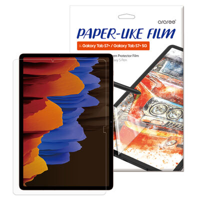 Galaxy Tab S7 Plus T970 Araree Pure Paper Like Ekran Koruyucu