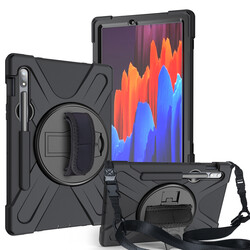 Galaxy Tab S7 T870 Kılıf Zore Defender Tablet Silikon - Zore