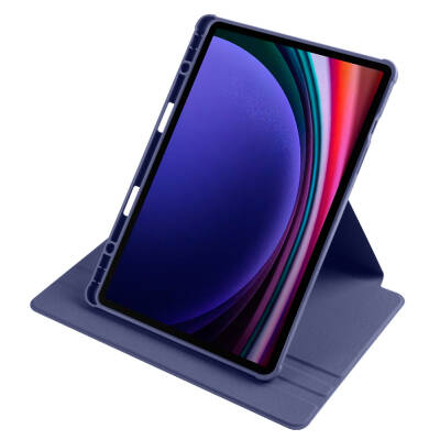 Galaxy Tab S9 Case Zore Thermal Pen Case with Rotatable Stand - 33