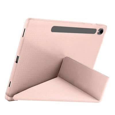 Galaxy Tab S9 Case Zore Tri Folding Stand Case with Pen Compartment - 68
