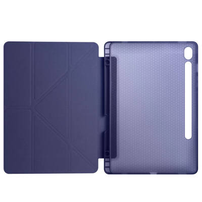 Galaxy Tab S9 Case Zore Tri Folding Stand Case with Pen Compartment - 45