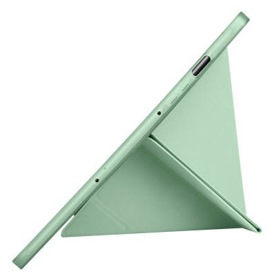 Galaxy Tab S9 Case Zore Tri Folding Stand Case with Pen Compartment - 32