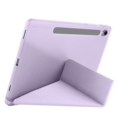 Galaxy Tab S9 Case Zore Tri Folding Stand Case with Pen Compartment - 24