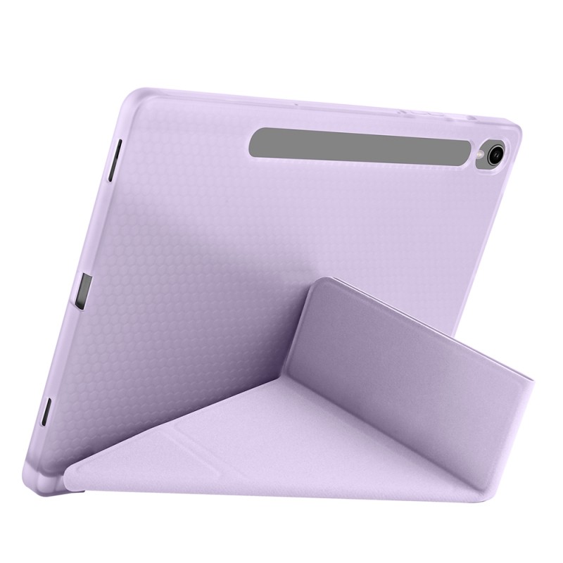 Galaxy Tab S9 Case Zore Tri Folding Stand Case with Pen Compartment - 24