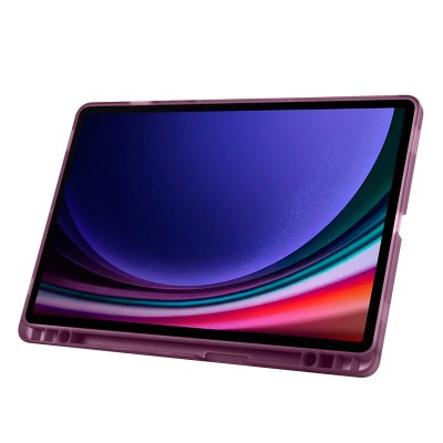Galaxy Tab S9 Case Zore Tri Folding Stand Case with Pen Compartment - 19