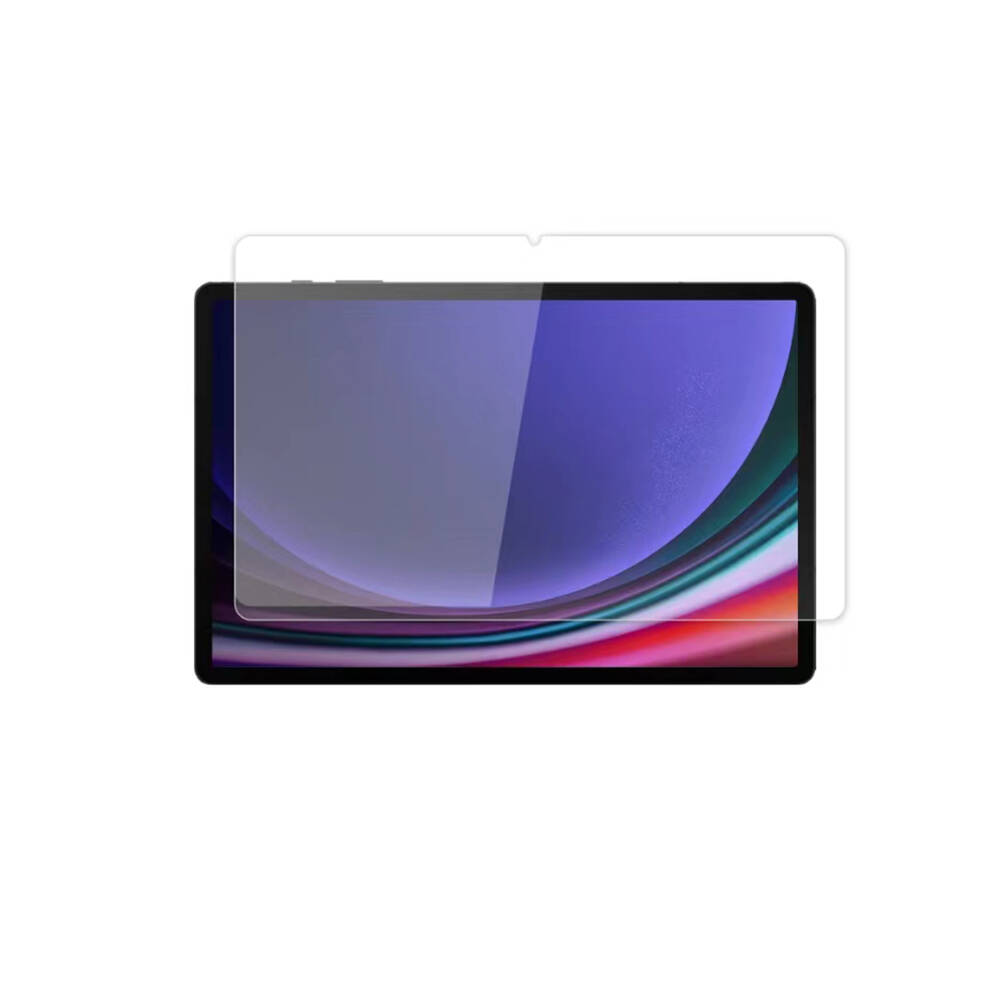 Galaxy Tab S9 FE Plus Uyumlu NXXA Tablet Temperli Cam Ekran Koruyucu-Renksiz