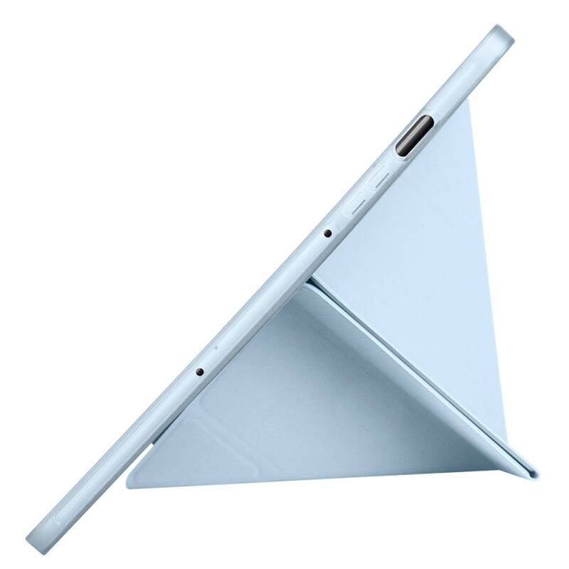 Galaxy Tab S9 Kılıf Zore Tri Folding Kalem Bölmeli Standlı Kılıf - 59