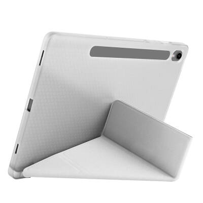 Galaxy Tab S9 Kılıf Zore Tri Folding Kalem Bölmeli Standlı Kılıf - 27