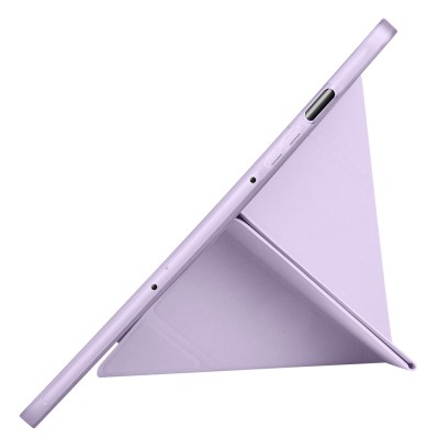 Galaxy Tab S9 Kılıf Zore Tri Folding Kalem Bölmeli Standlı Kılıf - 33