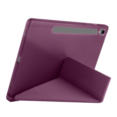 Galaxy Tab S9 Kılıf Zore Tri Folding Kalem Bölmeli Standlı Kılıf - 18
