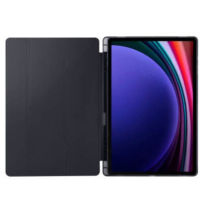 Galaxy Tab S9 Ultra Case Zore Tri Folding Stand Case with Pen Compartment - 17