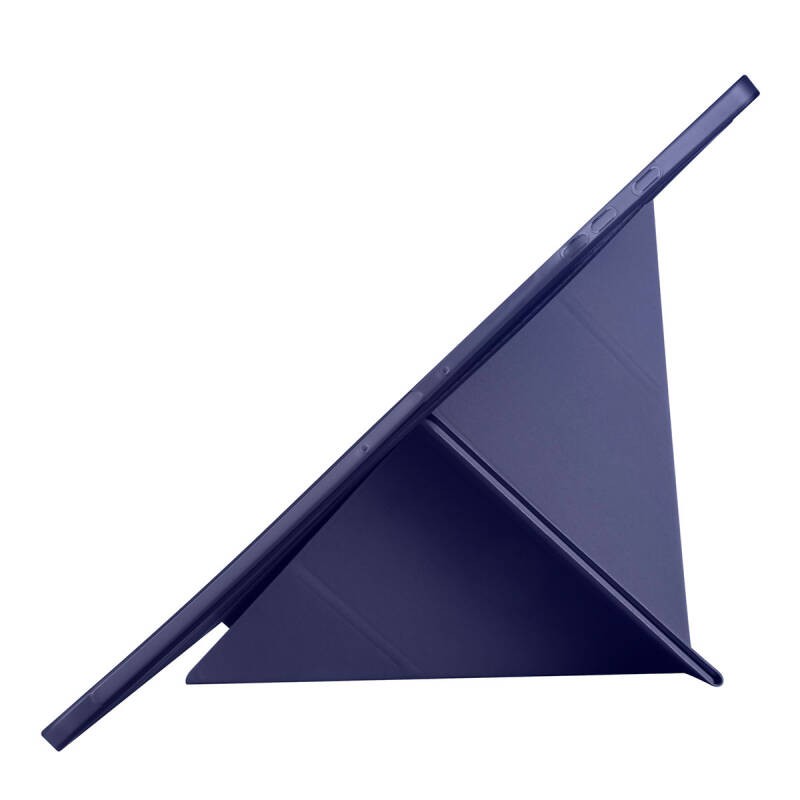 Galaxy Tab S9 Ultra Kılıf Zore Tri Folding Kalem Bölmeli Standlı Kılıf - 43