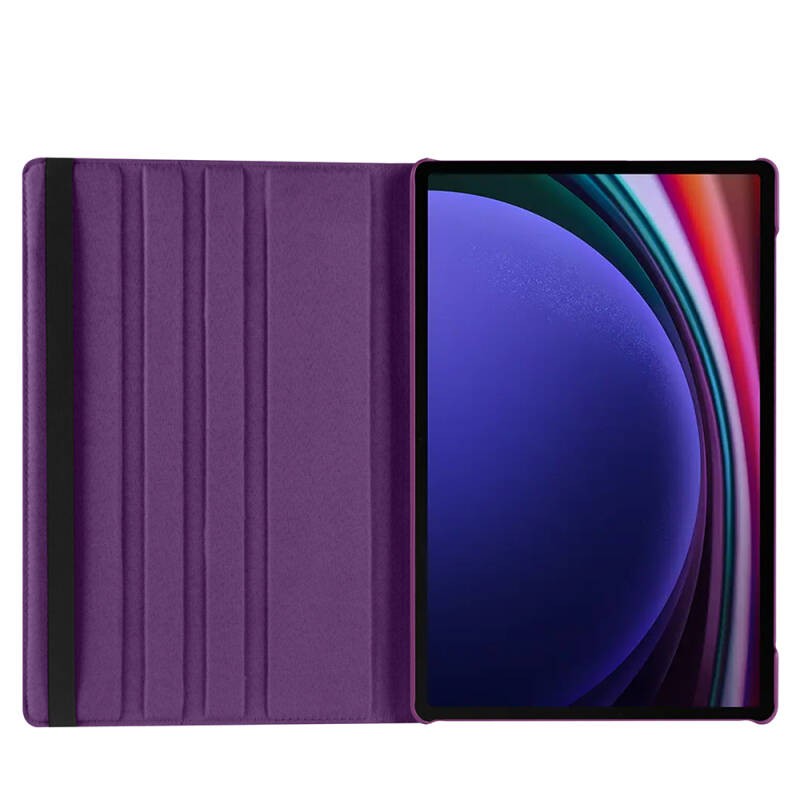 Galaxy Tab S9 Ultra SM-X910 Zore Dönebilen Standlı Kılıf - 19