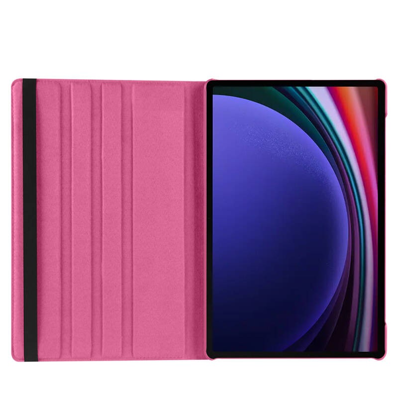 Galaxy Tab S9 Ultra SM-X910 Zore Dönebilen Standlı Kılıf - 27