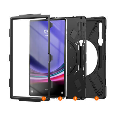 Galaxy Tab S9 Ultra Zore Defender Tablet Silikon - 22