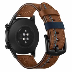 ​​Galaxy Watch 42mm (20mm) KRD-19 Leather Band - Zore
