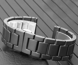 ​​Galaxy Watch 46mm (22mm) Mat Seramik Metal Kordon - Thumbnail