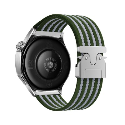 Galaxy Watch 46mm Zore KRD-133 22mm Nylon Fabric Mesh Braided Band - 7
