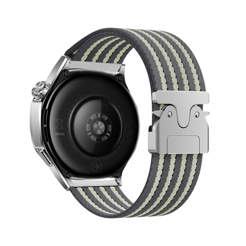Galaxy Watch 46mm Zore KRD-133 22mm Nylon Fabric Mesh Braided Band - 4
