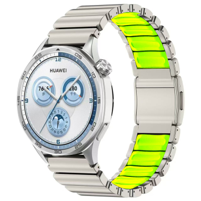 Galaxy Watch 46mm Zore KRD-151 22mm Metal Silikon Kordon - Zore