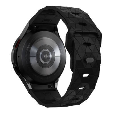 Galaxy Watch 5 44mm Zore KRD-116 20mm Futbol Desenli Spor Tasarımlı Silikon Kordon - 47