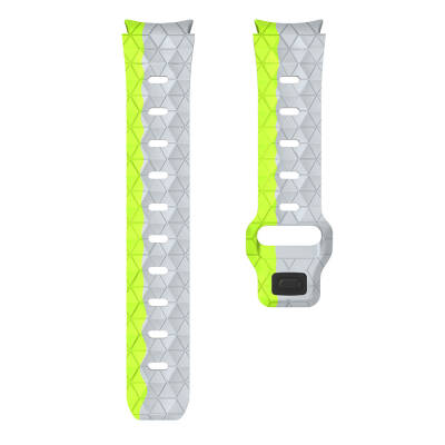 Galaxy Watch 5 44mm Zore KRD-116 20mm Futbol Desenli Spor Tasarımlı Silikon Kordon - 32
