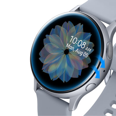 Galaxy Watch Active 2 40mm Araree Pure Diamond Pet Ekran Koruyucu