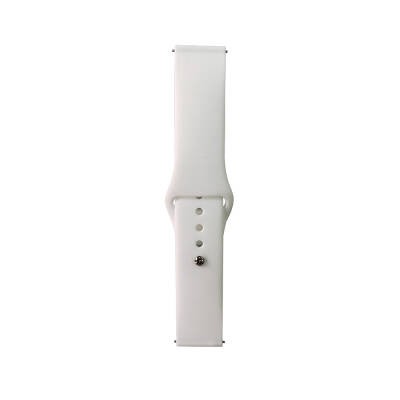 Galaxy Watch Active 2 40mm Band Series 20mm Classic Band Silicone Strap Strap White