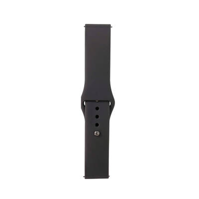 Galaxy Watch Active 2 40mm Band Serisi 20mm Klasik Kordon Silikon Strap Kayış - Zore