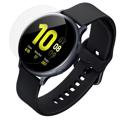 Galaxy Watch Active 2 44mm Araree Pure Diamond Pet Ekran Koruyucu - 1