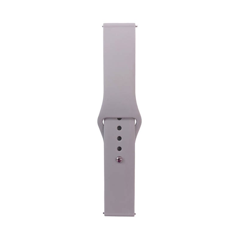 Galaxy Watch Active 2 44mm Band Serisi 20mm Klasik Kordon Silikon Strap Kayış - 4