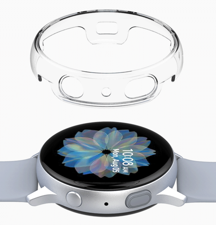 Galaxy Watch Active 2 44mm Kılıf Araree Nukin Kapak - Renksiz