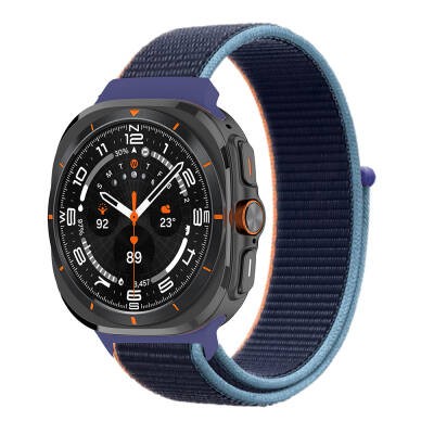 Galaxy Watch Ultra 47mm Zore KRD-03 Mesh Band Navy blue
