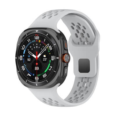 Galaxy Watch Ultra 47mm Zore KRD-119 Delikli Tasarım Silikon Kordon - 2