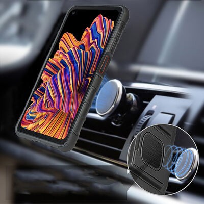 Galaxy XCover Pro Case Zore Double Clip Cover - 2