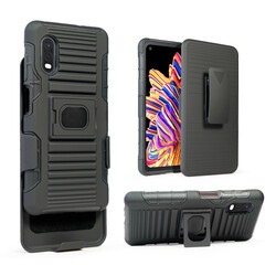 Galaxy XCover Pro Case Zore Double Clip Cover - 9