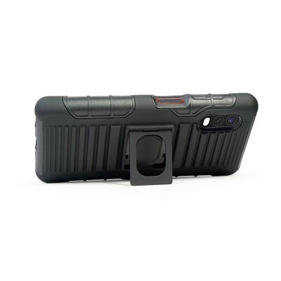 Galaxy XCover Pro Kılıf Zore Double Clip Kapak - 5