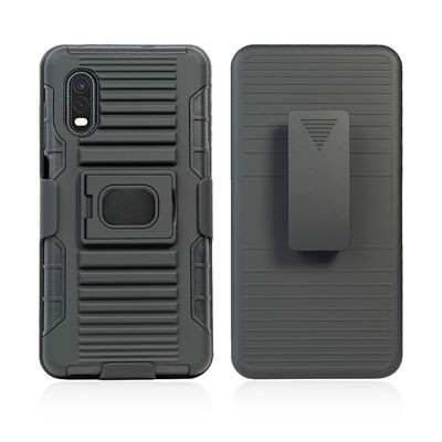 Galaxy XCover Pro Kılıf Zore Double Clip Kapak - 6