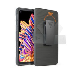 Galaxy XCover Pro Kılıf Zore Double Clip Kapak - 8