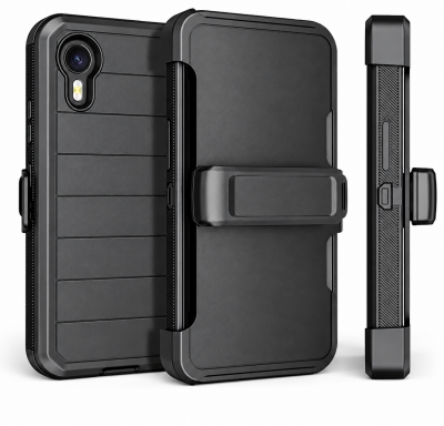 Galaxy XCover7 Case Zore Double Clip Cover