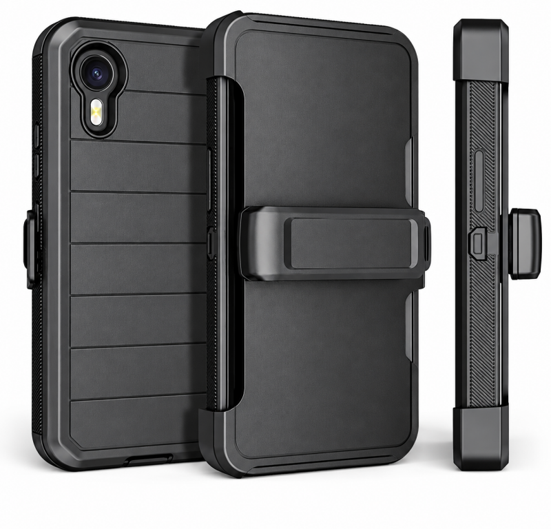 Galaxy XCover7 Case Zore Double Clip Cover - 1