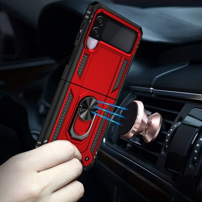 Galaxy Z Flip 3 Case Zore Vega Cover - 6