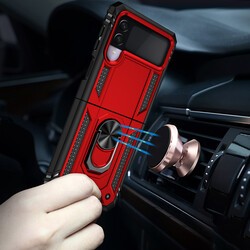Galaxy Z Flip 3 Kılıf Zore Vega Kapak - 6