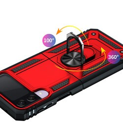 Galaxy Z Flip 3 Kılıf Zore Vega Kapak - 8