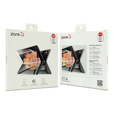 Galaxy Z Flip 3 Zore Hizalama Aparatlı S-Fit Body Ekran Koruyucu - 16