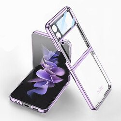 Galaxy Z Flip 4 Case Zore Kipta Lens Cover - GKK
