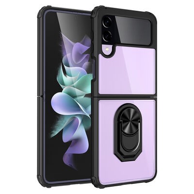 Galaxy Z Flip 4 Case Zore Mola Cover - 8