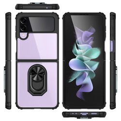 Galaxy Z Flip 4 Case Zore Mola Cover - 10