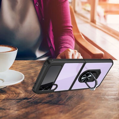Galaxy Z Flip 4 Kılıf Zore Mola Kapak - 15